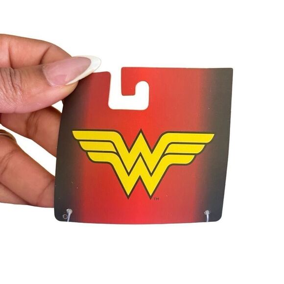 DC Comics Wonder Woman Graphic Reusable Shopping Tote Bag 13x13 - Picture 2 of 4